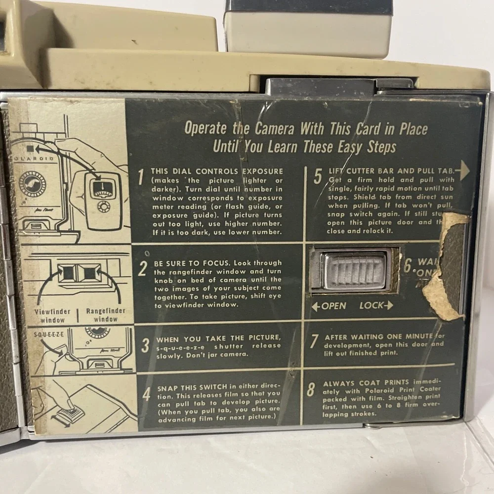 Vintage Polaroid 800 Land Camera Untested‎